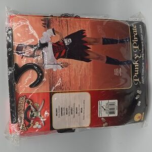 Bucccaneer Punkey Pirate Halloween costume standard size